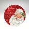 Santa “Believe” Christmas Sign 12" | Round Metal Holiday Wall Decor-AP0129